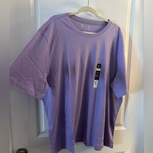 NWT Xersion Purple Cotton Men's T-Shirt Sz XXL